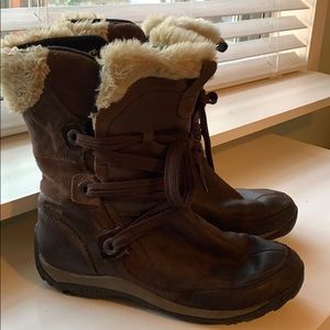 Merrel Bitter Chocolate Leather Boots